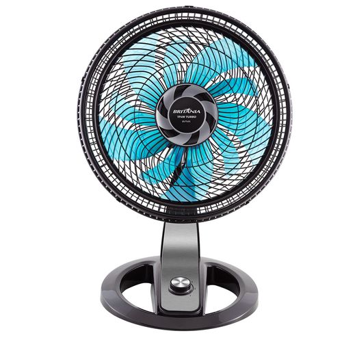 Ventilador de Mesa 40cm Britânia 8 Pás Turbo BVT491 - Preto