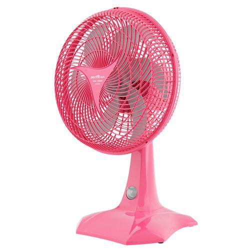 Ventilador de Mesa 30cm Britânia BVT304 6 Pás - Rosa