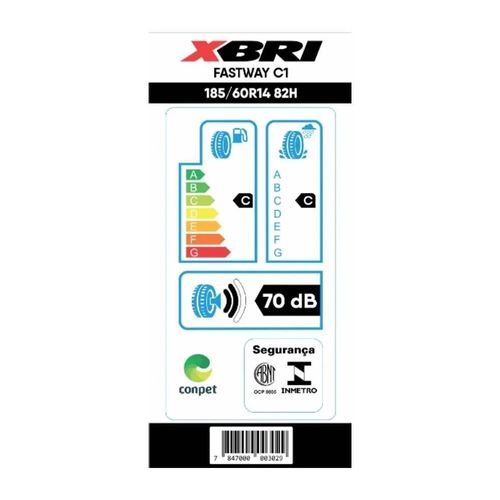 Pneu Xbri Aro 14 185/60R14 Fastway C1 82H