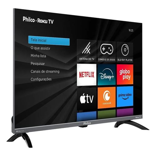 Smart TV 43" Philco Roku HDR10 Dolby Áudio P43KRA