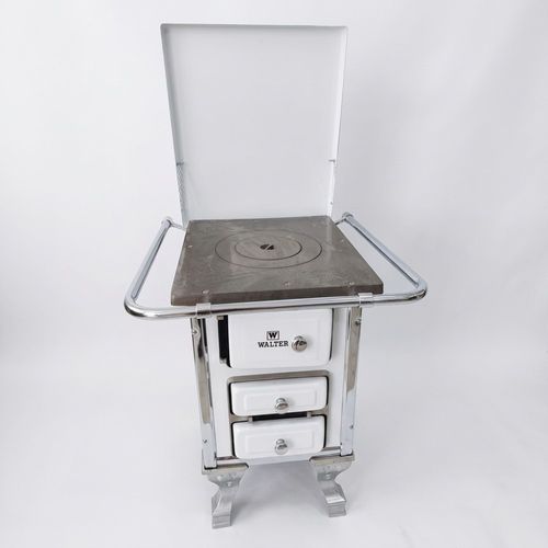 Fogão a Lenha Walter N 0 com Tampa - Branco