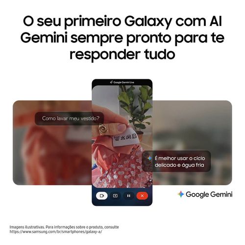 Smartphone Samsung Galaxy A17 128GB - Preto