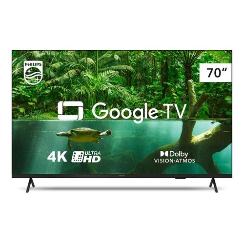 Smart TV Philips 70” LED UHD 4K 70PUG7408/78 Wi-Fi Bluetooth