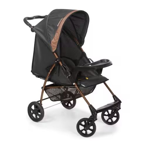 Carrinho para Bebê Galzerano Romano 1038PTC 0 a 22Kg - Preto e Cobre