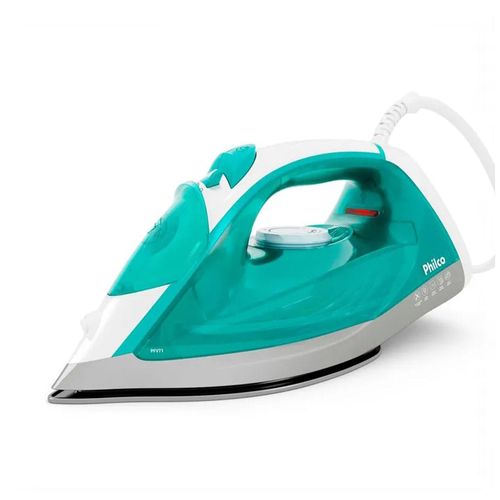 Ferro de Passar a Vapor Philco PFV71 Branco/Verde