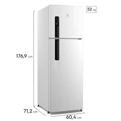 Refrigerador Electrolux IF41 380L Frost Free Duplex Branco Inverter