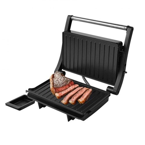 Grill Elétrico Be.Smart BSGR200 Inox 1000W Antiaderente