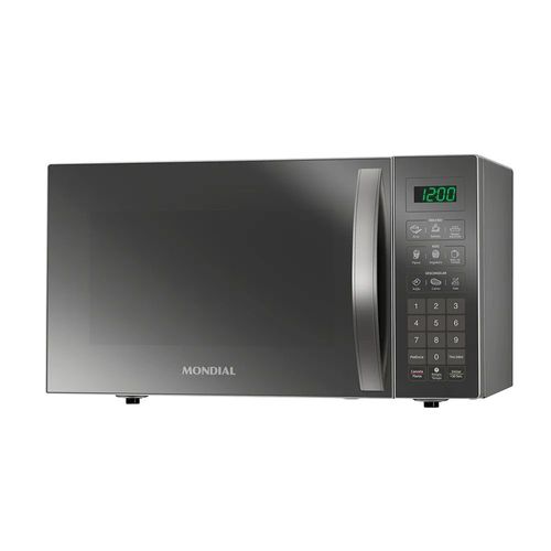 Forno Micro-ondas Mondial MO-02-34-E 34L Porta Espelhada 1400W