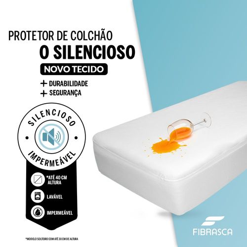 Protetor Fibrasca para colchão Casal 140x190