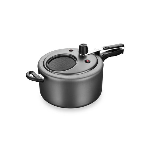 Panela de Pressão MTA 4,5L com Visor Grafite