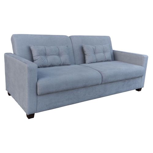 Sofá-Cama Frank Miami Cinza 3 Lugares