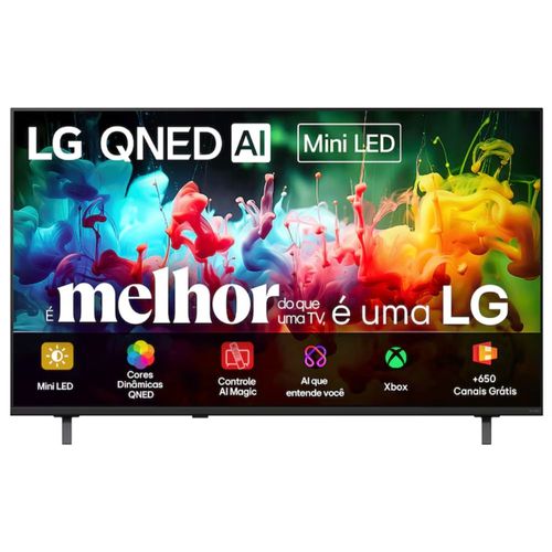 Smart TV QNED Mini LED 65" 4K LG AI 65QNED70BSA webOS 26