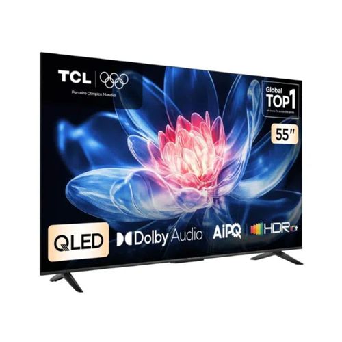 Smart TV QLED 55" 4K TCL 55T6C Google TV Dolby Vision