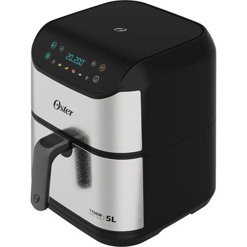 Fritadeira Air Fryer Oster Digital 5L OFRT930 Inox 1700W