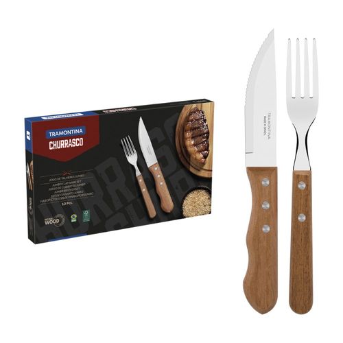 Conjunto para Churrasco Tramontina Jumbo 12 Peças - 22399063