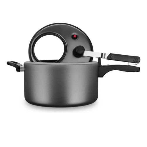 Panela de Pressão MTA 6L com Visor Grafite