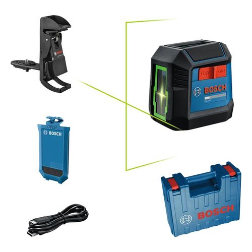 Nível Laser de Linhas Cruzadas Bosch PRO GLL2XG