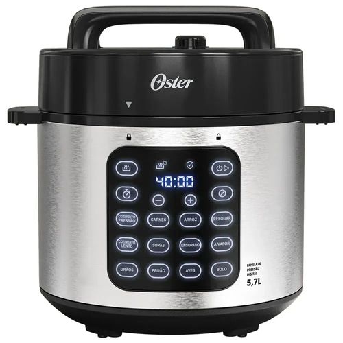 Panela de Pressão Elétrica Digital Oster 5,7 Litros OPAN930