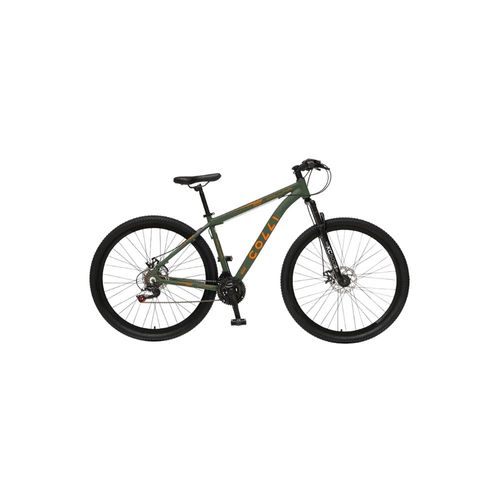 Bicicleta Colli Collina Aro 29 21 Marchas Verde Militar/Laranja