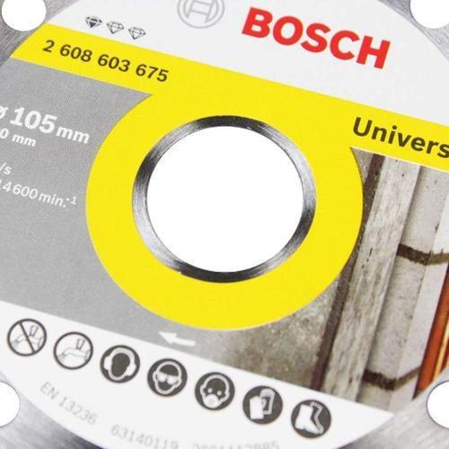 Disco de Corte Diamantado Bosch Universal 105 mm