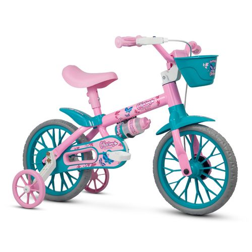 Bicicleta Nathor Infantil Charm Aro 12 - Rosa