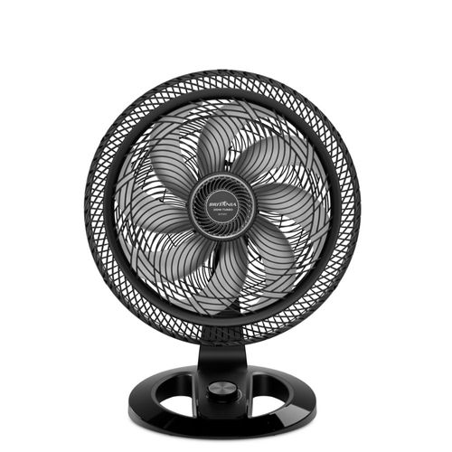 Ventilador de Mesa e Parede Britânia 48cm BVT50T 8 Pás 230W Preto