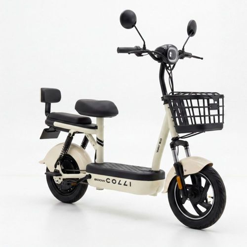 Bicicleta Elétrica Colli Way 3.0 500W Aro 14 Branco