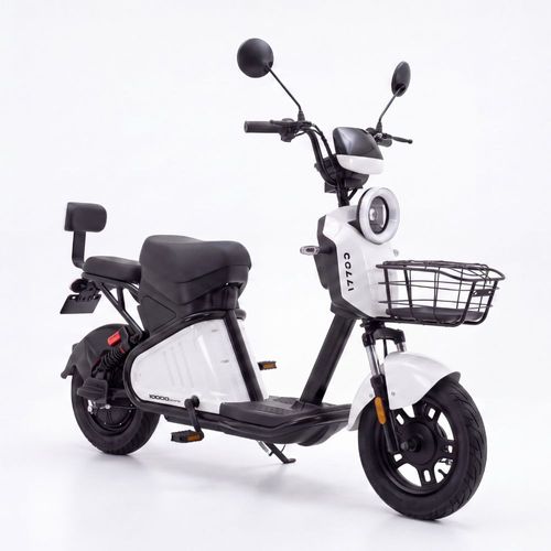 Bicicleta Elétrica Colli Way 7.0 1000W Aro 14 Branco